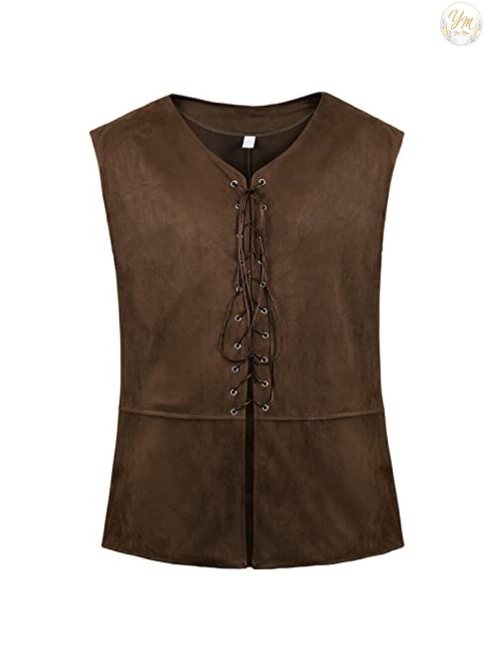 Mens Pirate Vest Medieval Renaissance Halloween Costume